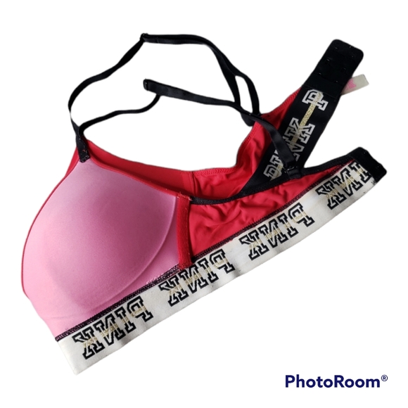 Pink Victoria's Secret Wear Everywhere Wireless Padded Adjustable Sport Bra - Picture 5 of 9